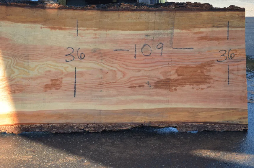 072419-01 Oregon Fir Slab