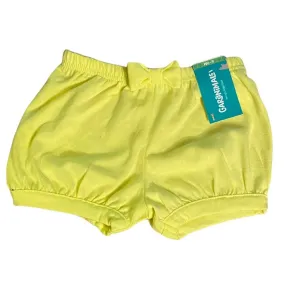 Balloon Style Bright Yellow Shorts Size 6-9 Months NWT