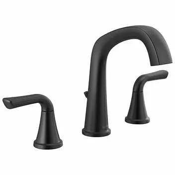 Delta Larkin Two Handle Widespread Bathroom Faucet