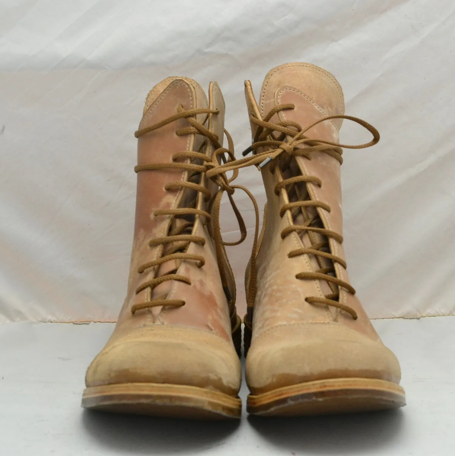 Fogey boot  |  Tan |  reverse cordovan