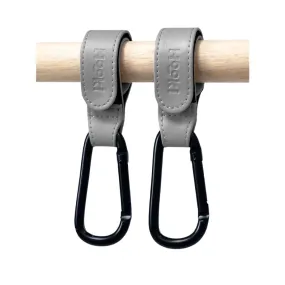 Hooki Pram Hook Set - Grey