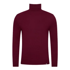 Maglione Colmar Dolcevita Lana/Cachemire Bordeaux