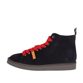 Polacchini Uomo Panchic P01 Suede Blu