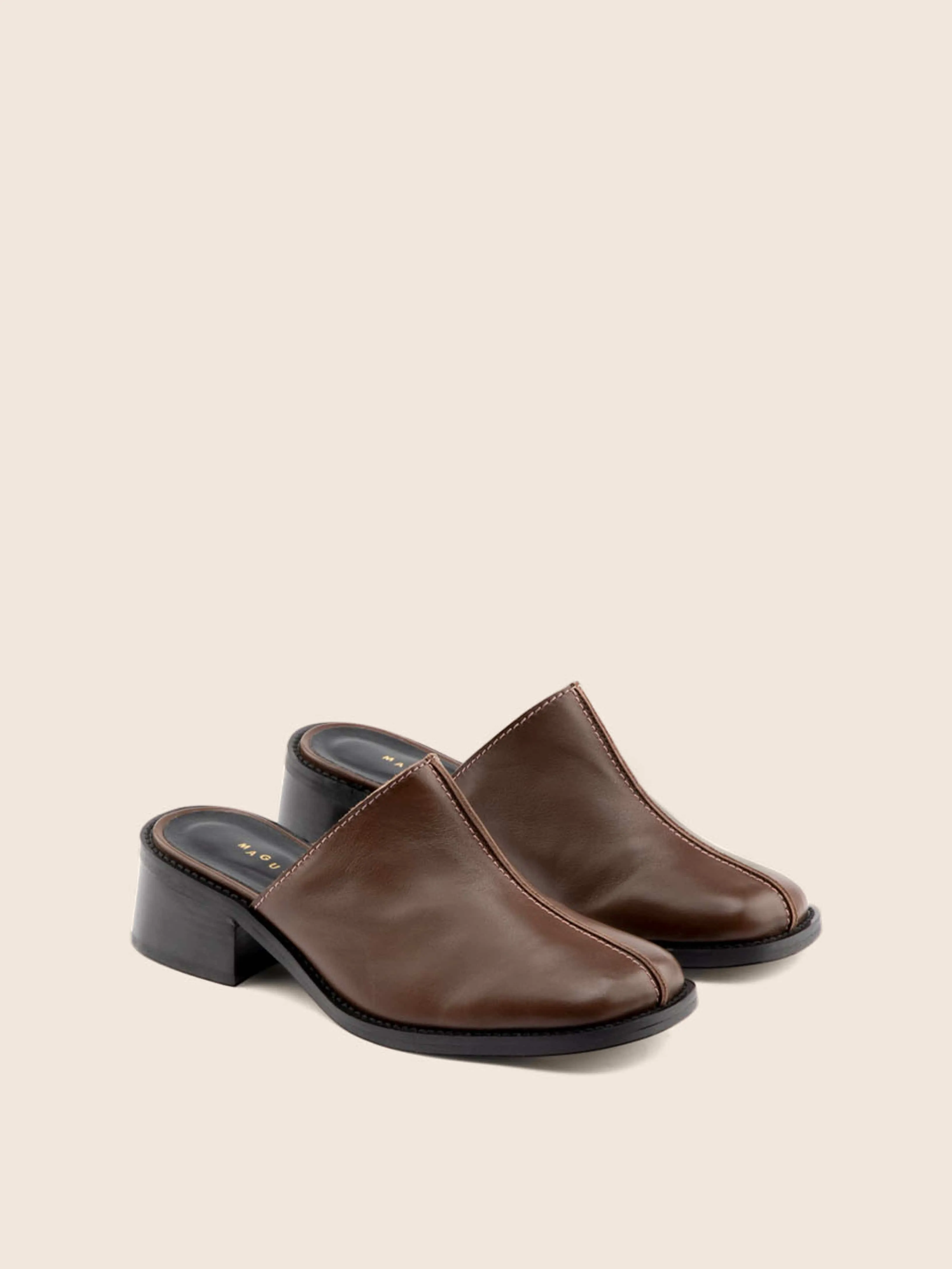 Safara Brown Mule