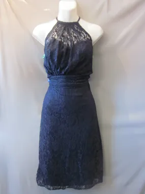 Short High Neck Lace Dress Size 10 Style B100